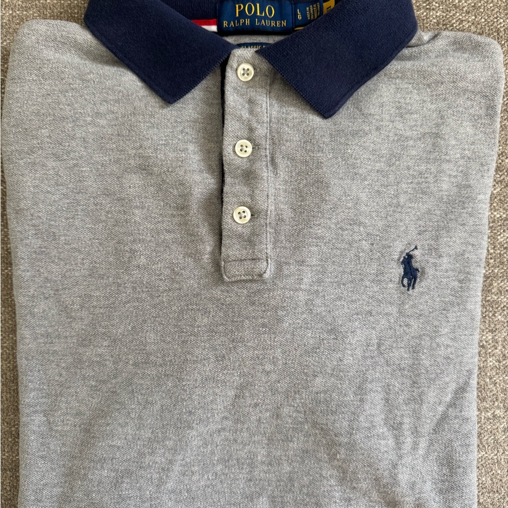 Ralph Lauren Gray Polo Shirt